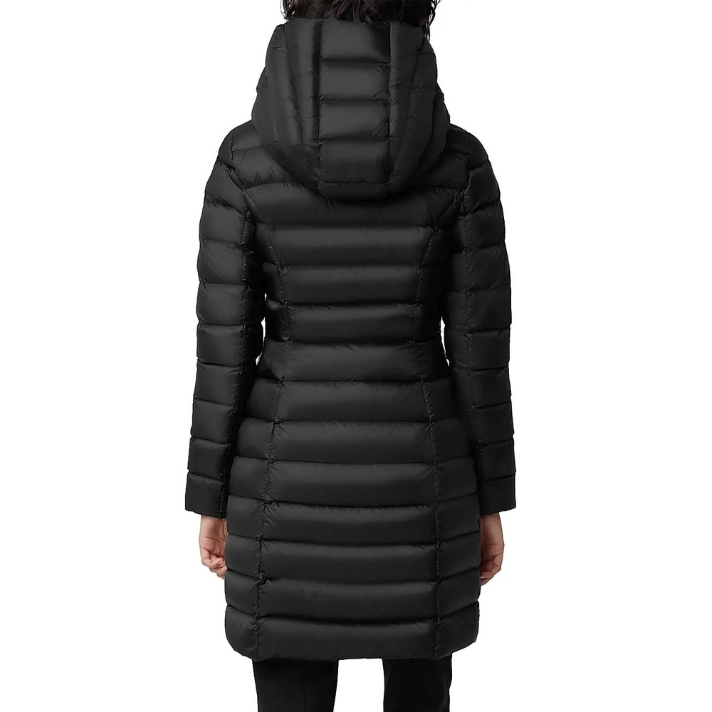Soia & Kyo Karelle-TD Puffer Jacket Size M Black Coat Retail $445 - Picture 2 of 13